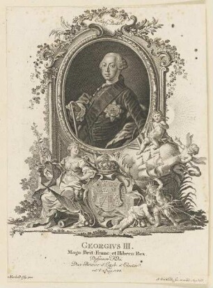 Bildnis des Georgivs III. Brit. Rex