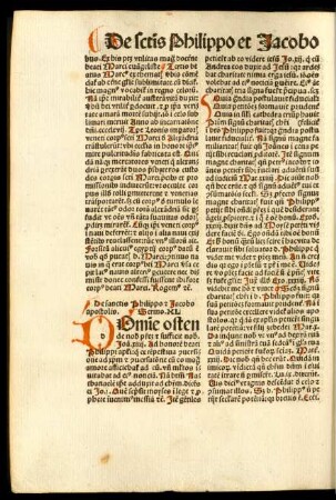 De sanctis Philippo et Jacobo apostolis. Sermo .XL.
