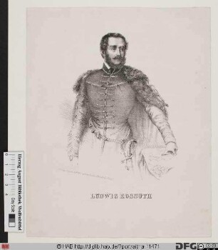 Bildnis Lajos (Ludwig von) Kossuth