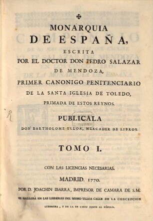 Monarquia De España, 1