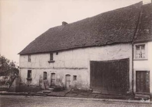 Bauernhaus. 18. Jahrhundert. Fachwerk. Verputzt