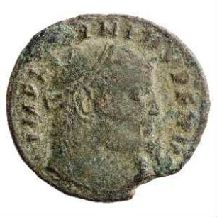 Münze, Follis, 313 - 315 n. Chr.
