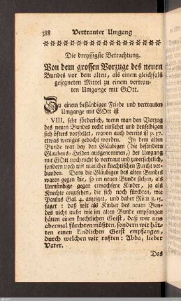 Die dreyssigste Betrachtung.