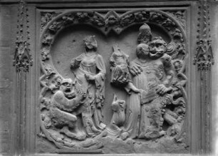 Szenen aus dem Leben der Maria — Maria erlöst den Theophilus