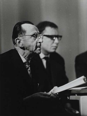 Bruno Apitz und Helmut Baierl
