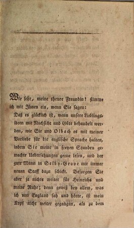 Fanny und Julia oder die Freundinnen, 2