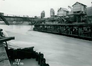 Kraftwerk Reckingen am Rhein, Deutschland, 1938-1940