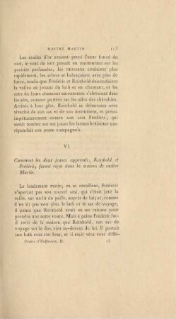 VI, Comment les deux jeunes apprentis ...