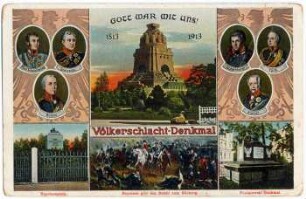 Völkerschlacht-Denkmal : Gott war mit uns! 1813, 1913