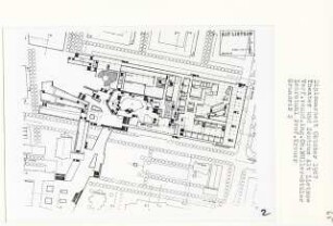 Theater und Zentrum Alt-Lietzow, Berlin-Charlottenburg (Diplomarbeit bei Willy Kreuer): Grundriss Niveau + 5.8