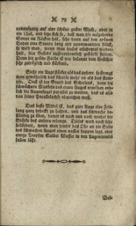6tes Stück. 1799./Die Menschen wollen kein hohes Alter erreichen.