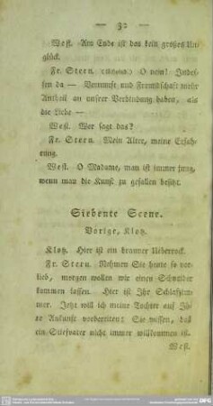 Siebente Scene