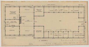 Haulingort bei Legden (Kreis Ahaus): Hof Schulte Hauling. Haupthaus (Grundriss)