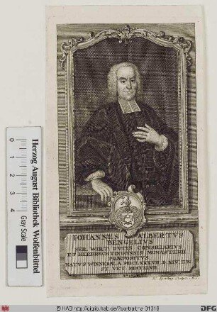 Bildnis Johann Albrecht Bengel