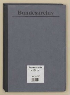 Vorläufiger Katalog der in Frankreich sichergestellten
                        Kunstgegenstände.- Teil II Alphabetisches Verzeichnis der Gemälde,
                        Zeichnungen und Graphiken (J-Z)