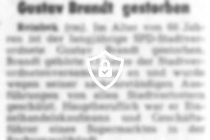 [Name maskiert] gestorben