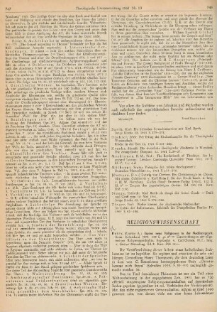 748-749 [Rezension] Bairy, Maurice A., Japans neue Religionen in der Nachkriegszeit