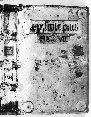 Apostolorum epistolae. - BSB Clm 5121