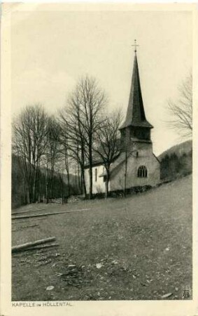St. Oswald Kapelle im Höllental