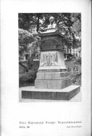 Otto Sigismund Runge: Repsolddenkmal. Abb. 26