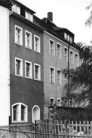 Bautzen, Fleischergasse 13 und 16. Wohnhäuser. Hofansicht