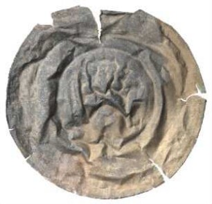 Fundmünze, Brakteat, 1250 - 1265