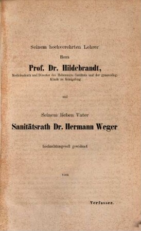 Zur Ätiologie der Erkrankungen in Puerperium