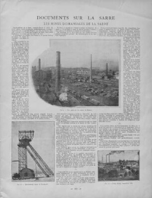 Documents sur la Sarre