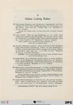 II. Adrian Ludwig Richter (Nr. 362-371)