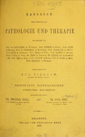 Lehrbuch der Hautkrankheiten, 2