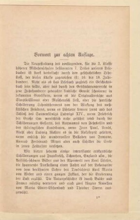 Vorwort zur achten Auflage