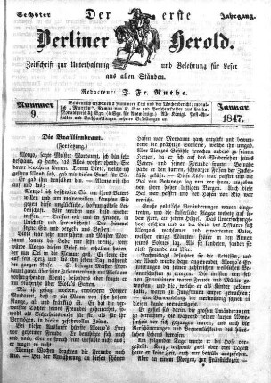Nummer 9, Januar 1847