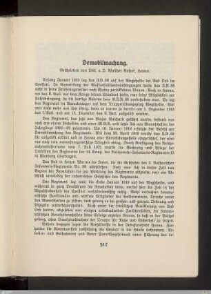Demobilmachung