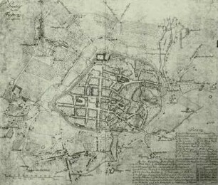 Stadtplan von 1795