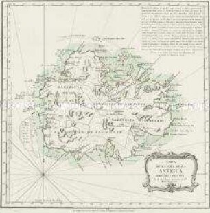 Carta de la Isla de la Antigua