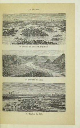 19. Oberlauf des Nils mit Wasserfällen