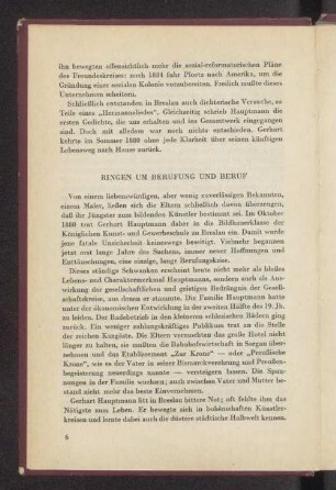 Ringen um Berufung und Beruf