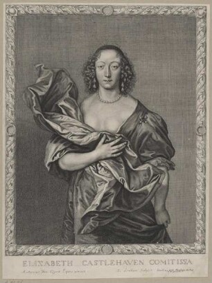 Bildnis der Elizabeth Castlehaven Comitissa