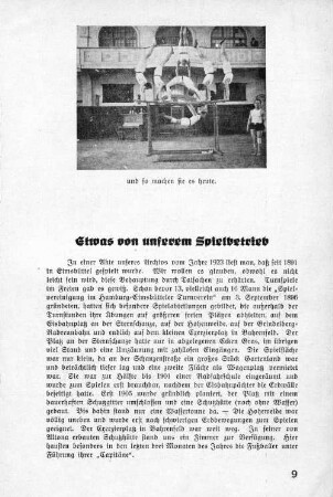 Etwas von unserem Spielbetrieb