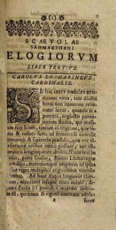 Scaevolae Sammarthani Elogia Doctorvm In Gallia Virorvm Qvi Nostra Patrvmgve Memoria Florvervnt