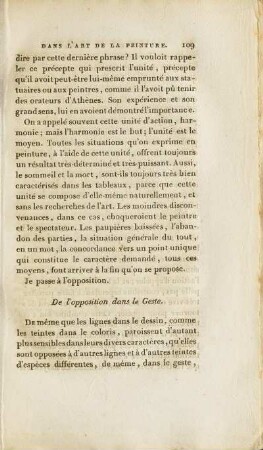 De l'opposition dans le Geste.