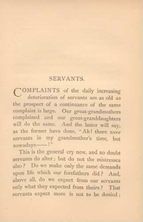 Servants