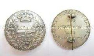 Medaille in Silber für gutes Schießen mit dem Maschinengewehr, Königreich Schweden