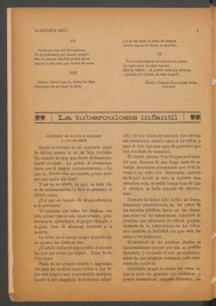 La tuberculosis infantil