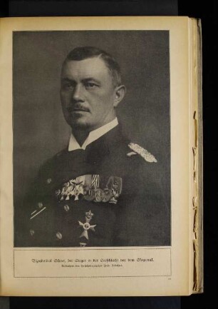 Vizeadmiral Scheer, der Sieger in der Seeschlacht vor dem Skagerrak.