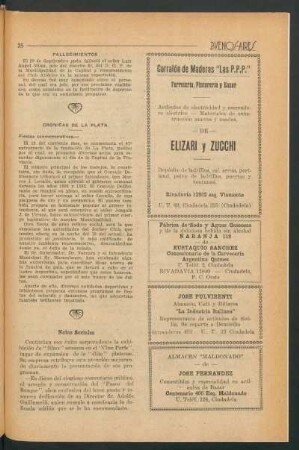 Notas sociales