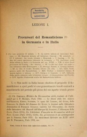 Lezioni di storia della letteratura italiana : Dettate ad uso delle scuole e della colte parsone, 4