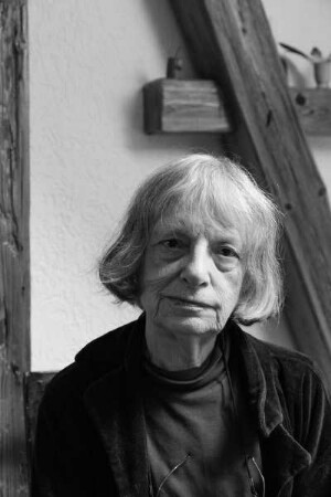 Elke Erb (1938-2024) in Wuischke bei Bautzen; Schriftstellerin