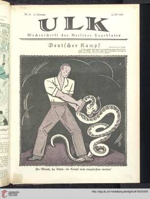 Hefte 25-27, Juli 1922