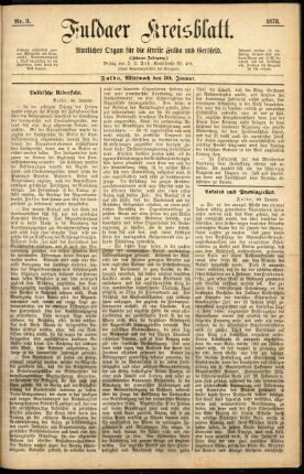 Ausgabe vom Mittwoch, den 30. Januar 1878.